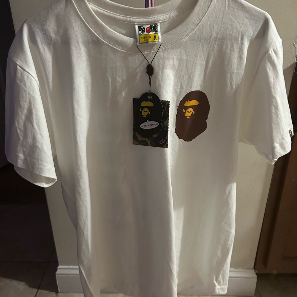 Bape classic logo tee